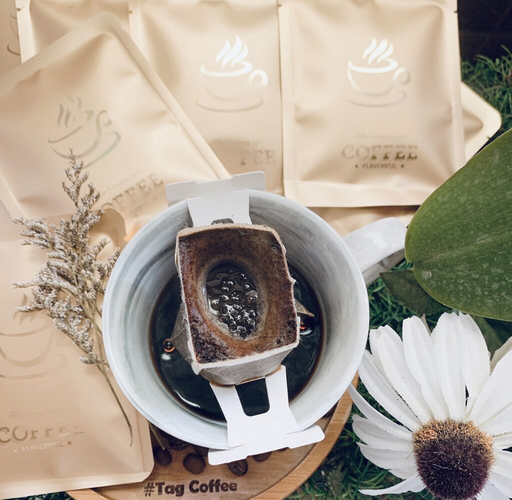 100%阿拉比卡咖啡豆濾掛式掛耳包