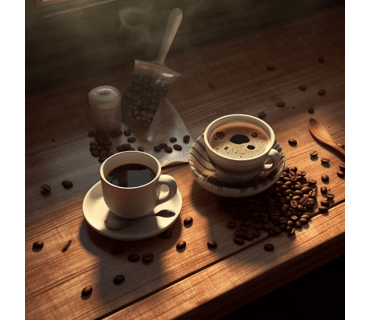 咖啡對腦功能的影響 - 相关图片 咖啡對腦功能的影響示意图