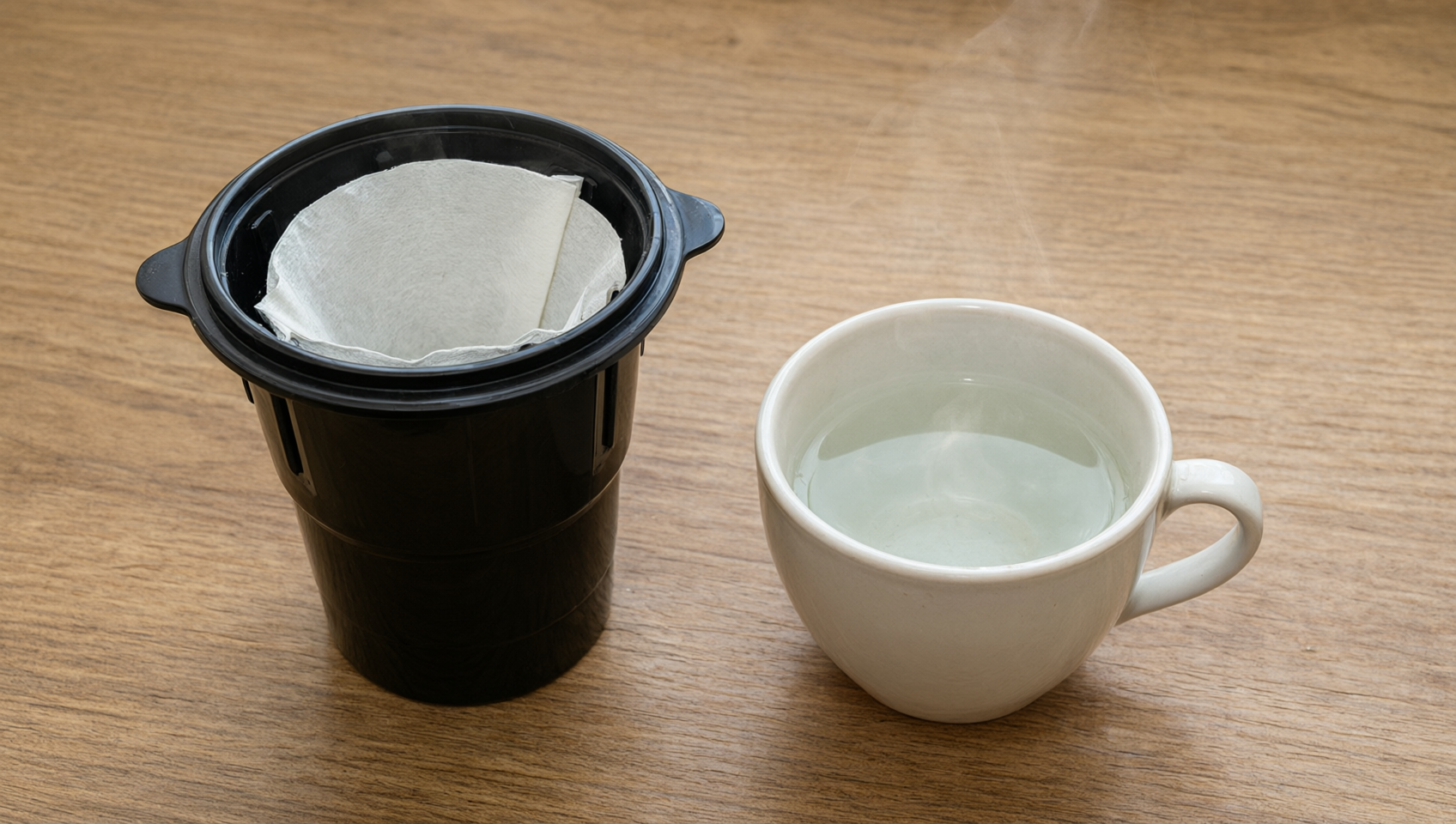 濾蓋與潤濕濾紙